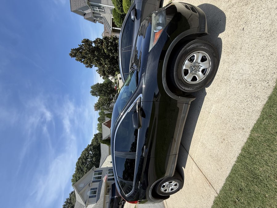 Freshly tinted car windows, clean installation from Torque N Tint Co. Simpsonville SC