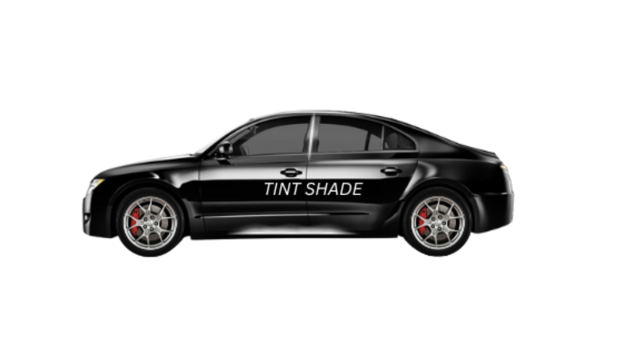 Car with 35% window tint
